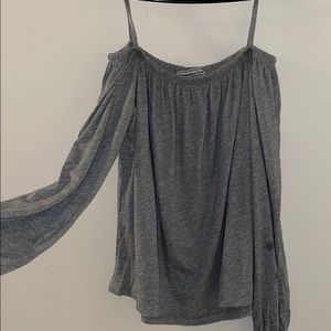 Abercrombie off-the-shoulder strap shirt!